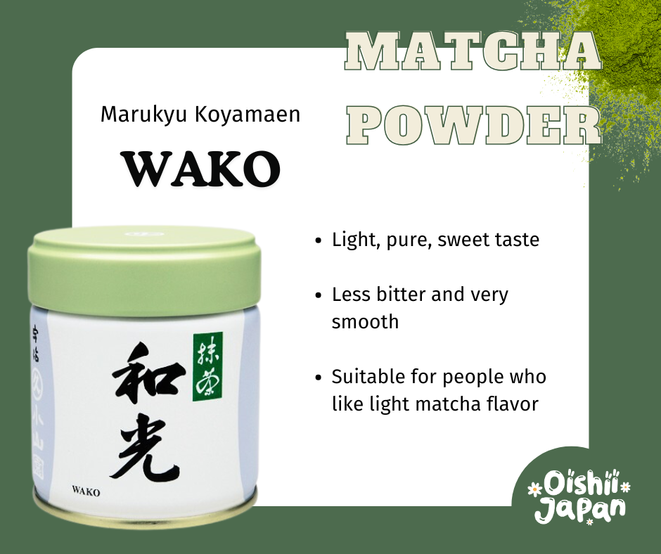 WAKO MATCHA POWDER