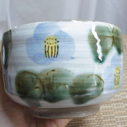Green/blue chawan