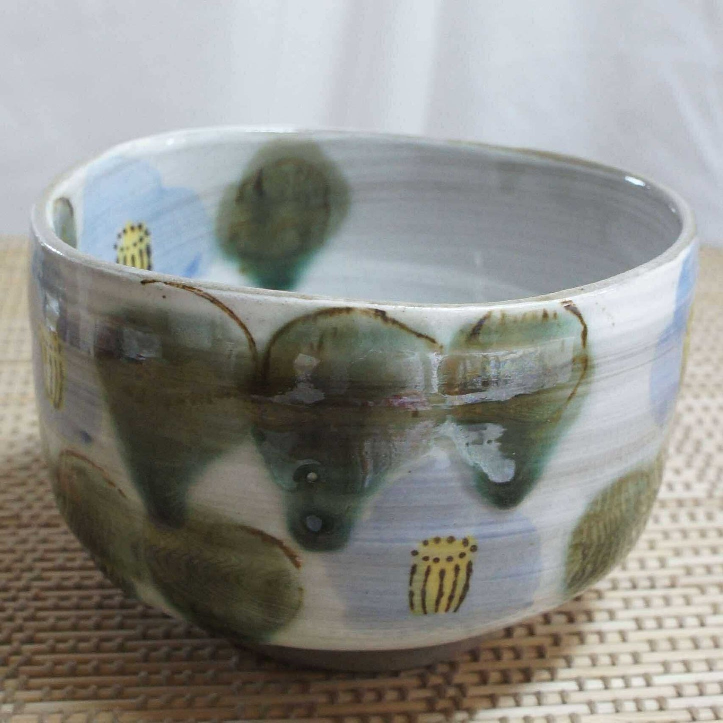 Green/blue chawan