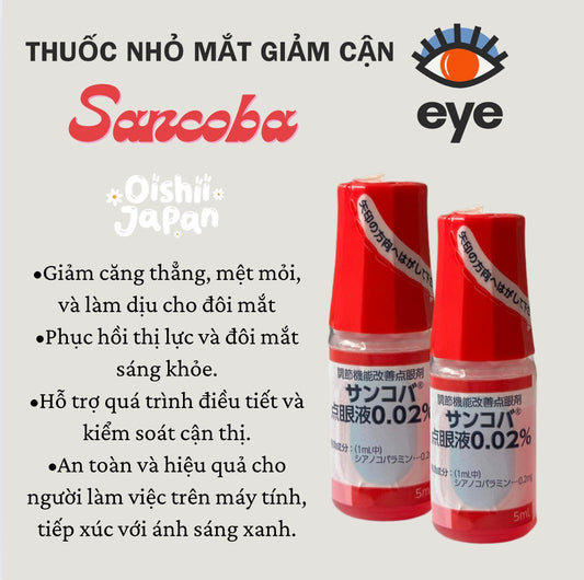 Thuốc Nhỏ Mắt Sancoba