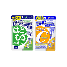 Combo DHC Trắng Da 60 Ngày , Vitamin C 20 Ngày