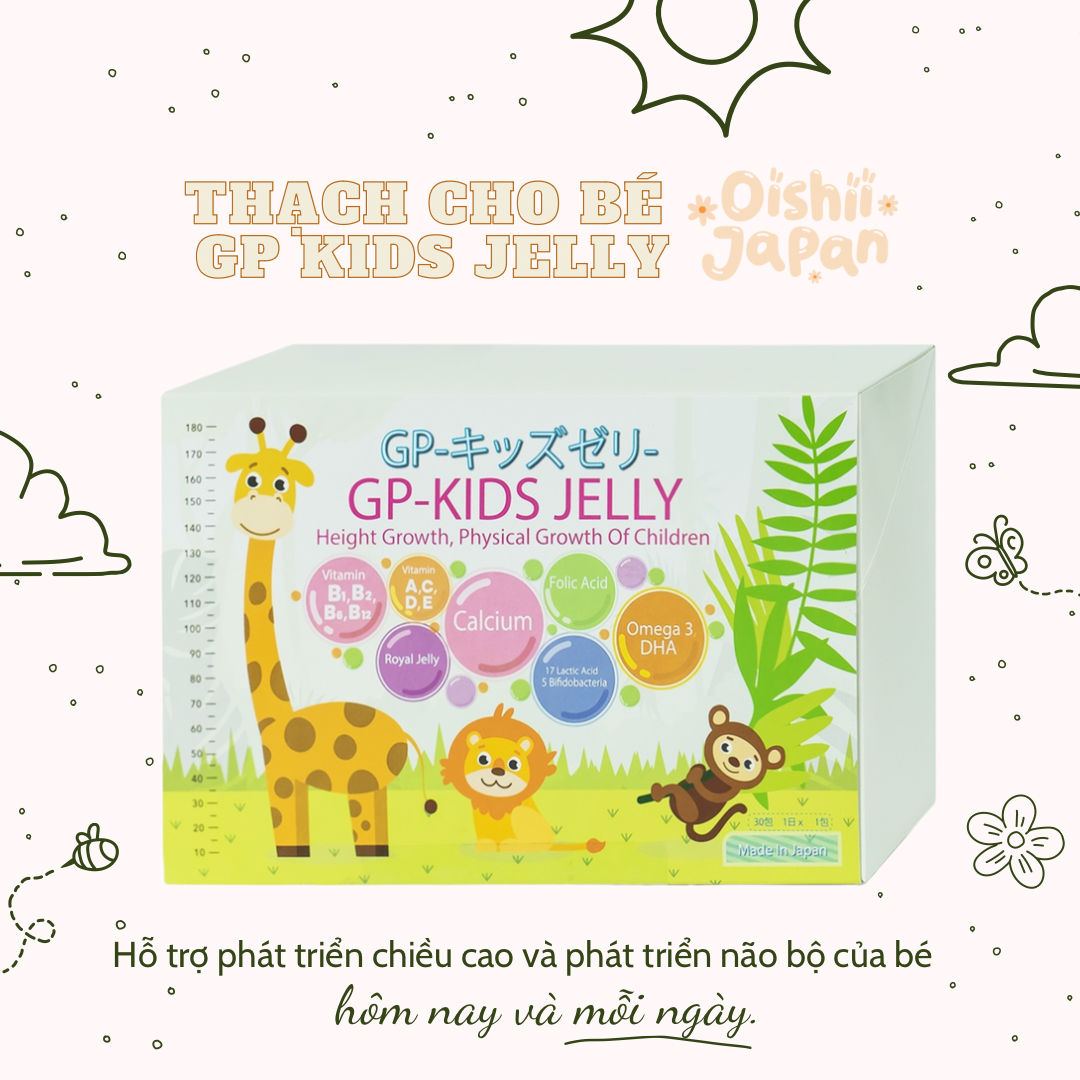 GP Kids Jelly Tăng Chiều Cao ( 30gói x15g)